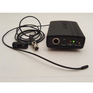 Body Pack Transmitter by SHURE LX1 Part of the LX Wireless System LX1 CH 186.6